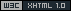 Valid XHTML 1.0 Transitional